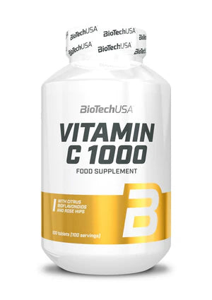 BioTechUSA Vitamin C 1000 for Immune Boost & Antioxidant Support