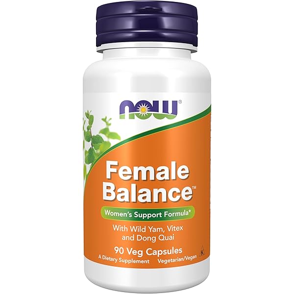 Now Foods Female Balance 90 Veg Capsules – Vegan Herbal & Vitamin Supplement for Women’s Daily Wellness & Lifestyle Support