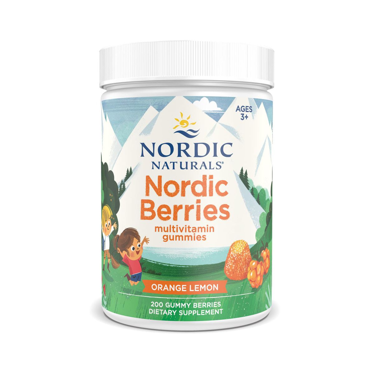 Nordic Naturals Nordic Berries Multivitamin Gummies – Daily Nutrient Support for the Whole Family