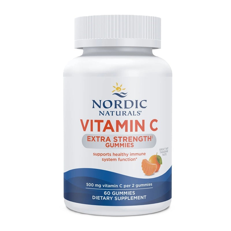Nordic Naturals Vitamin C Gummies – Tangy Tangerine Gummies for Immune & Collagen Support