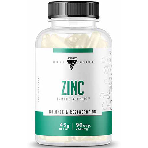 Vitality Zinc Capsules – Daily Wellness Support | Trec Nutrition