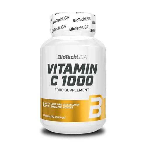 BioTechUSA Vitamin C 1000 for Immune Boost & Antioxidant Support