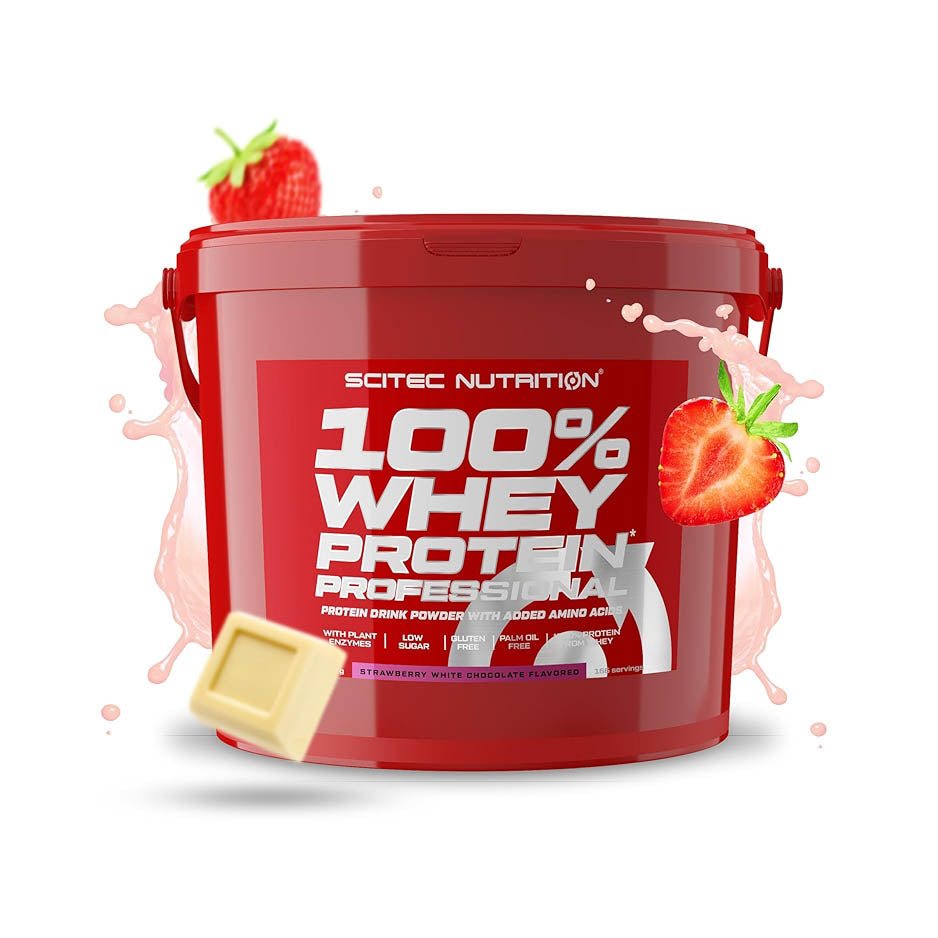 Scitec Nutrition 100% Whey Protein Professional – Premium Whey Protein Powder for Daily Nutrition