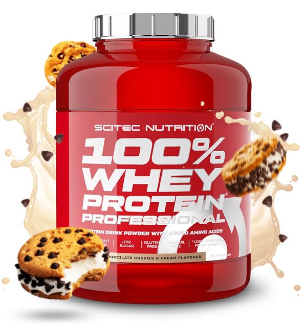 Scitec Nutrition 100% Whey Protein Professional – Premium Whey Protein Powder for Daily Nutrition