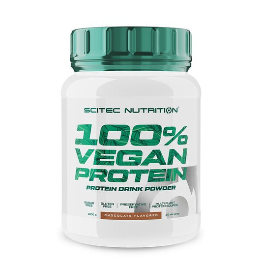 Scitec Nutrition 100% Vegan Protein – 1000 g (Chocolate, Vanilla, Hazelnut Walnut)