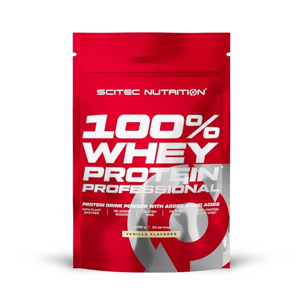 Scitec Nutrition 100% Whey Protein Professional – Premium Whey Protein Powder for Daily Nutrition