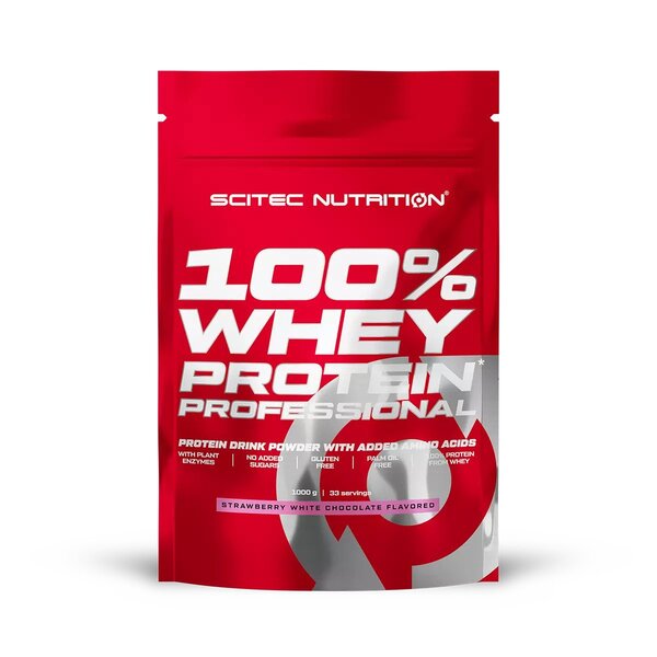Scitec Nutrition 100% Whey Protein Professional – Premium Whey Protein Powder for Daily Nutrition