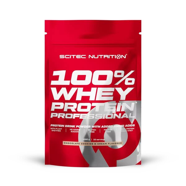 Scitec Nutrition 100% Whey Protein Professional – Premium Whey Protein Powder for Daily Nutrition