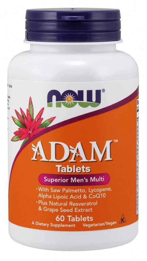 ADAM™ Men’s Multivitamin by NOW Foods – Daily Nutritional Formula for Men