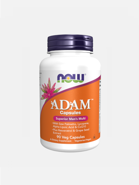 ADAM™ Men’s Multivitamin by NOW Foods – Daily Nutritional Formula for Men