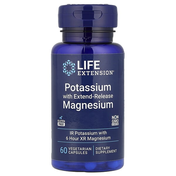 Life Extension Potassium with Extend-Release Magnesium – Balanced Mineral Support