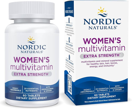 Nordic Naturals Women's Multivitamin Extra Strength – 60 Tablets