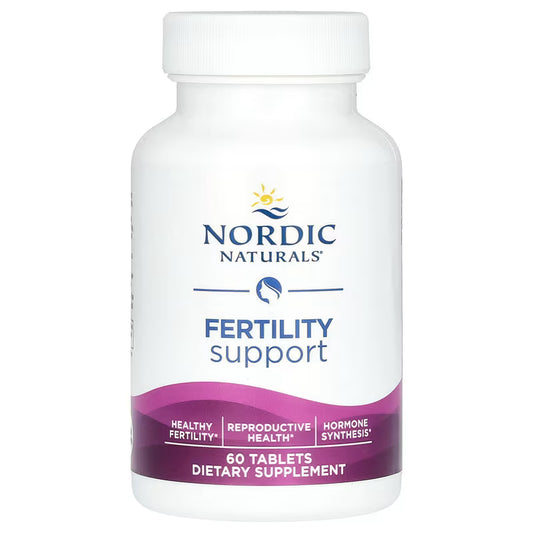 Nordic Naturals Fertility Support – 60 Tablets for Women’s Nutritional Balance & Wellness