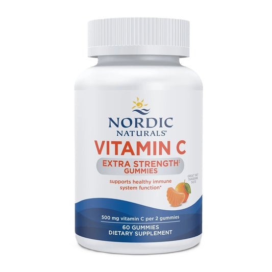 Nordic Naturals Vitamin C Gummies – Tangy Tangerine Gummies for Immune & Collagen Support