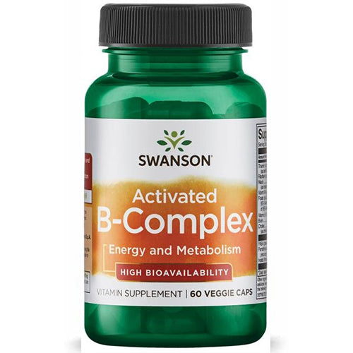 Swanson Activated B-Complex – Daily Wellness Capsules